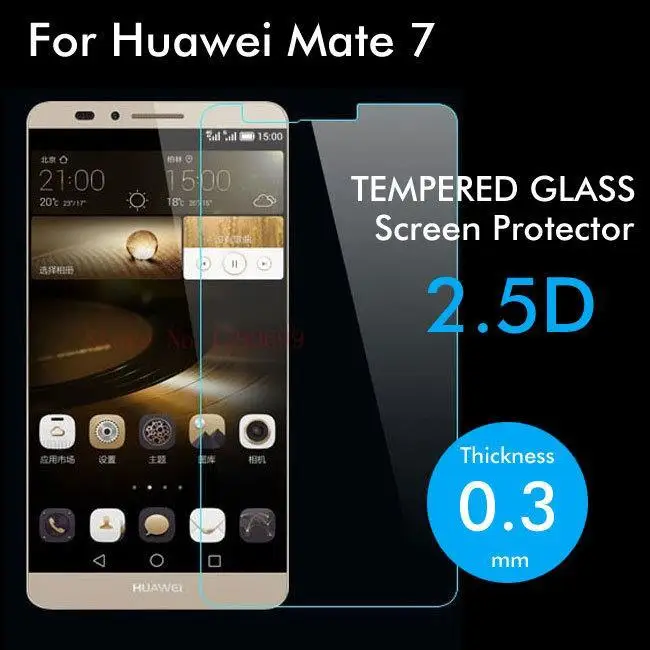 Оригинальное закаленное стекло для Huawei Mate 7 защитная пленка из закаленного