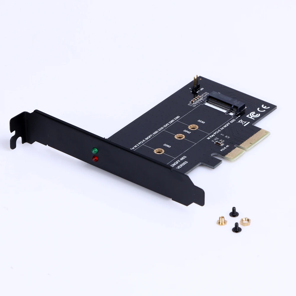 Адаптер PCI Express для SSD накопителя 4 к M Key M.2 E (NGFF) 2230 2242 2260 карта X4 NG|pci express|pci 4xpci express pci