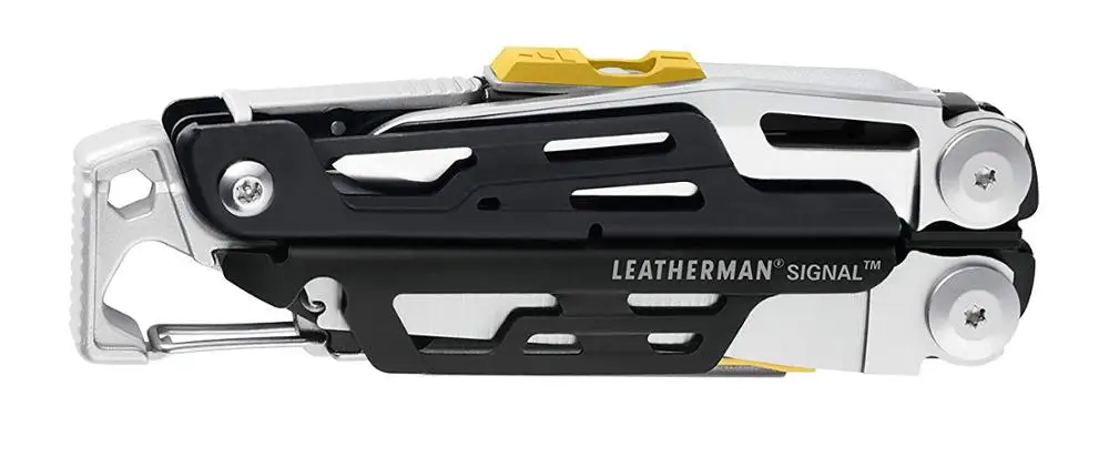 Мультитул LEATHERMAN-SIGNAL Camping с пожарным стартером, молотком и аварийным свистком-8 цветов
