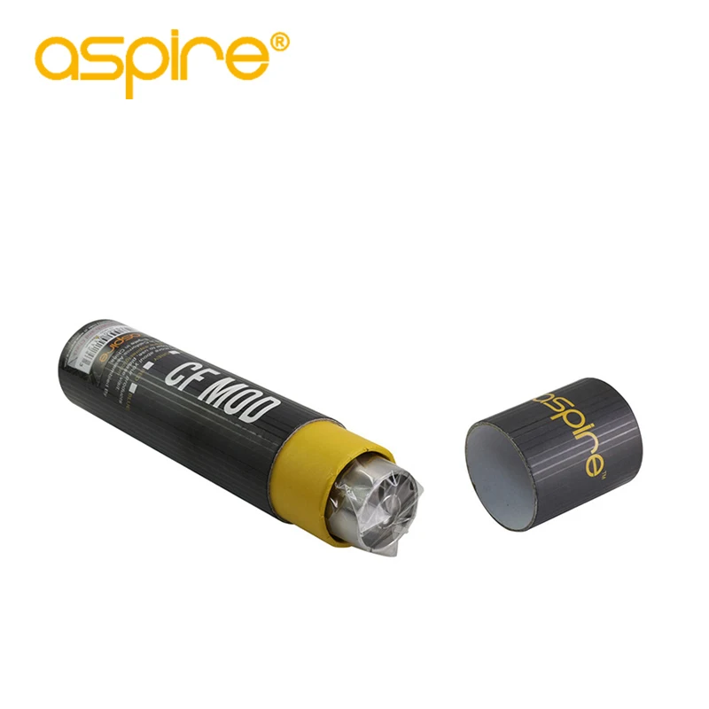 Электронная сигарета мод Специальное предложение Vape устройство aspire CF батарея пружинный разъем 510 углеродное волокно трубка подходит Nautilus танк