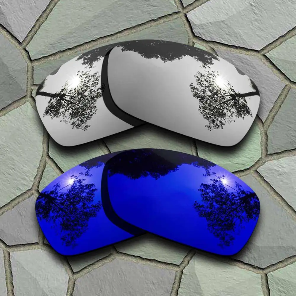 Солнцезащитные очки поляризованные Сменные линзы для Oakley Hijinx-variets - Цвет линз: Chrome-Violet Blue