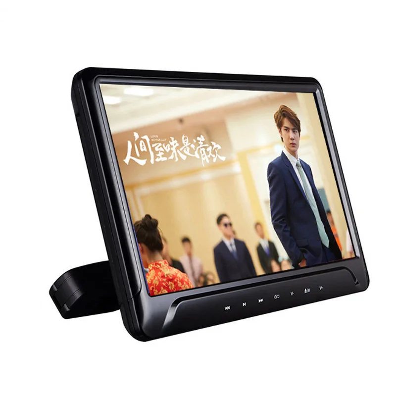 Caroad 11 6 дюймовый автомобильный подголовник DVD-плеер монитор сенсорная кнопка