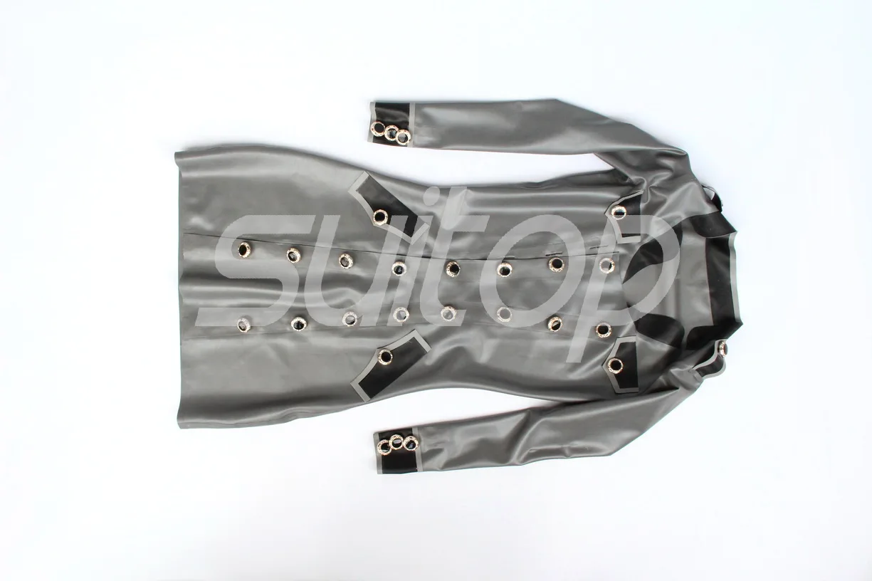 Женская латексная искусственная одежда армейская Униформа с блестками реальное