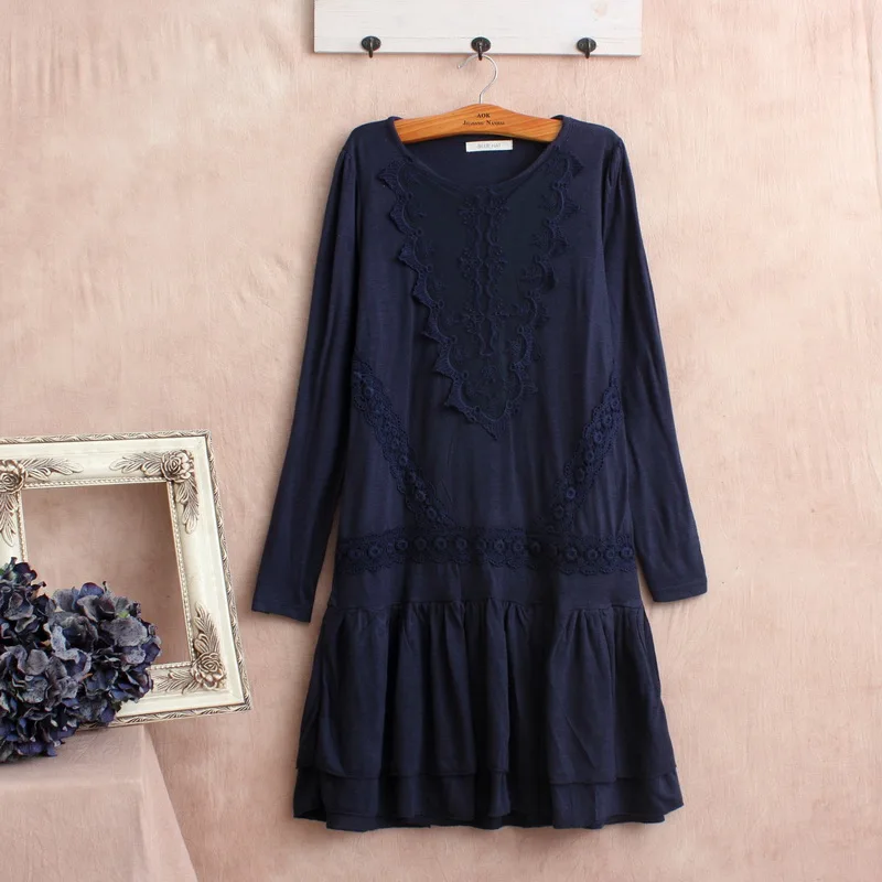 Женское льняное платье в стиле бохо с длинным рукавом|autumn women dress|women dressdress plus |