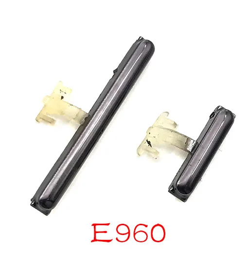 E960 Black Боковая кнопка регулировки громкости источник энергии ВКЛ/ВЫКЛ набор ключей Buttton запасная часть для LG Optimus G E975 E977/Google Nexus 4 E960 - Цвет: E960 Black