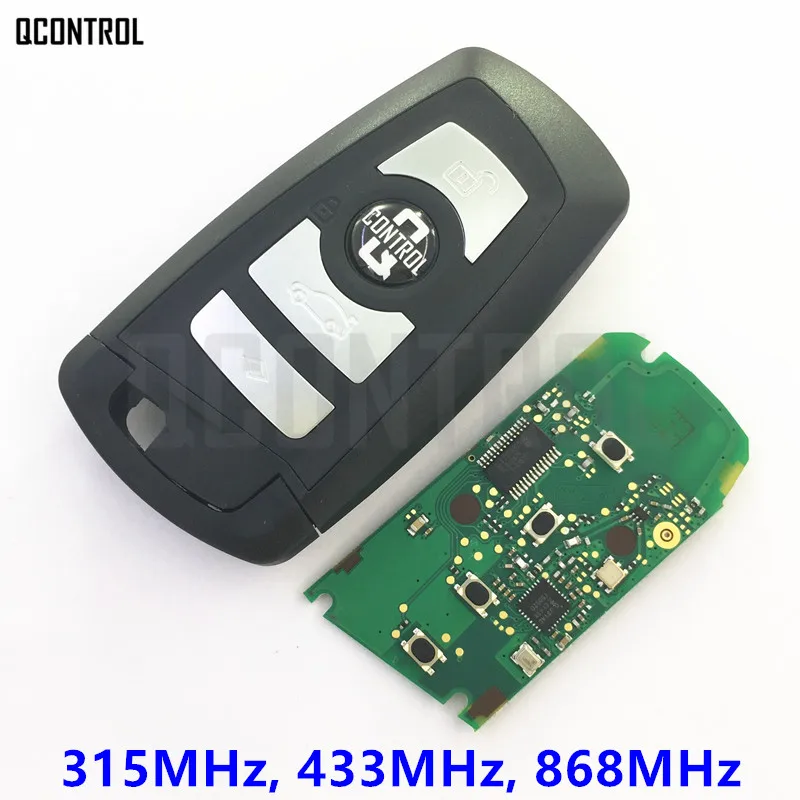 Смарт ключ QCONTROL для BMW 1 3 5 7 серия CAS4 315/433/866 МГц на выбор|bmw key 433|key forkey for bmw |