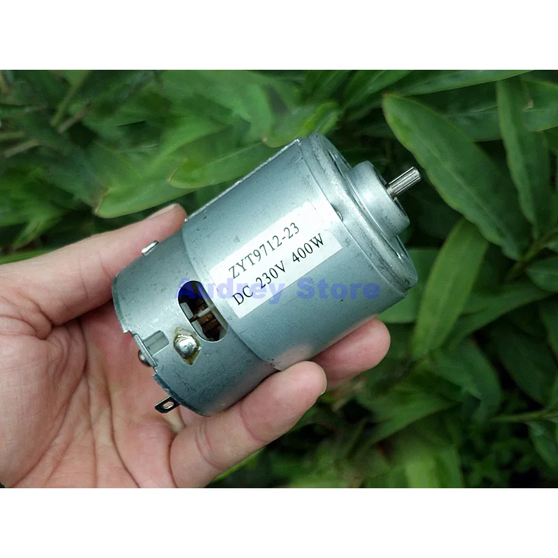 Высокая мощность крутящий момент DCAC220V 400 Вт миниатюрный шпиндель 9712 мотор с
