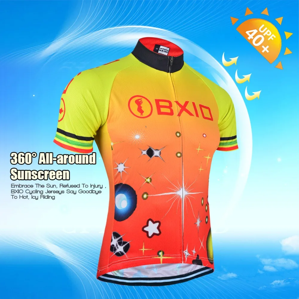 BXIO Brand Cycling Jersey Sets Summer Short Sleeve Bike Clothes Pro Teams Bicycle Clothing Equipo De Ciclismo BX-0209O105 | Спорт и