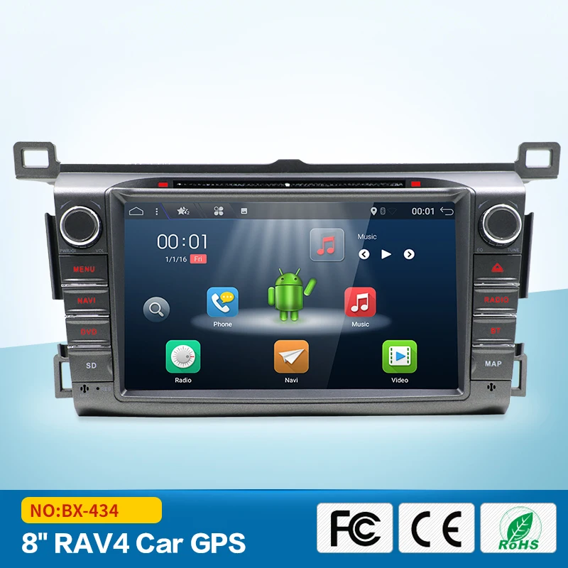Bosion 8 &quotAndroid 7.1.1 мультимедийный dvd плеер радио для Toyota RAV4 2013 2014 2015 gps навигации wi fi 4G