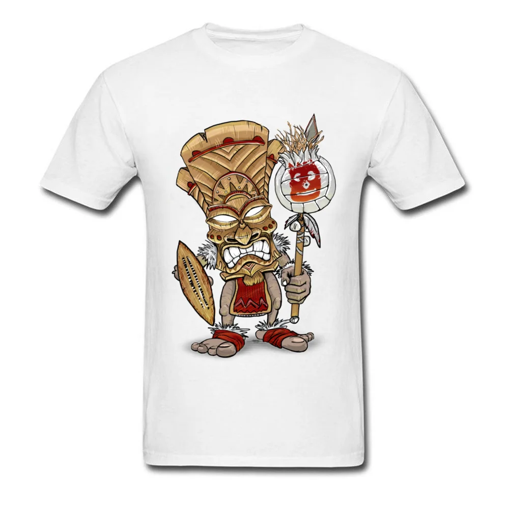 Мужские футболки Wilson Warrior Tiki God повседневные топы с объемным принтом круглый