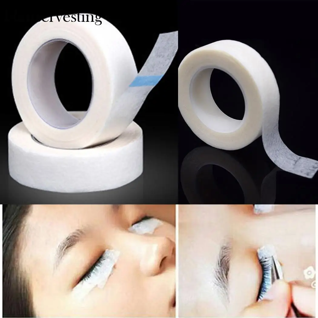 Новинка 1 рулон ресниц Нетканая лента наклейка для клейкая наращивания Накладные
