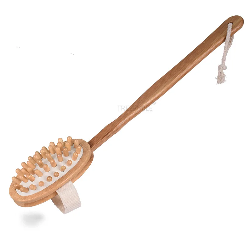 

Good quality Bamboo SPA Massager High-Grade Cushion Push Fat Massage Products Advanced Knocking Back Relax Muscle