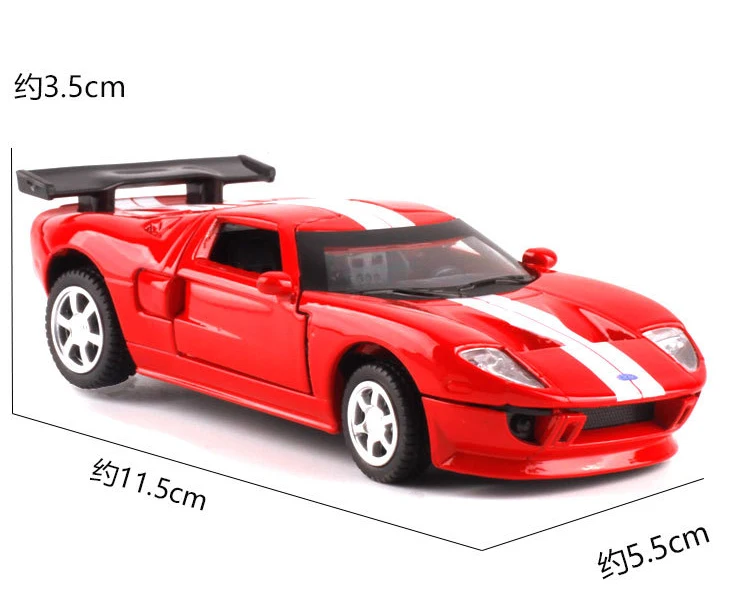 Caipo 1:40 автомобиль Ford GT литой Сплав металл модель автомобиля для коллекции подарка