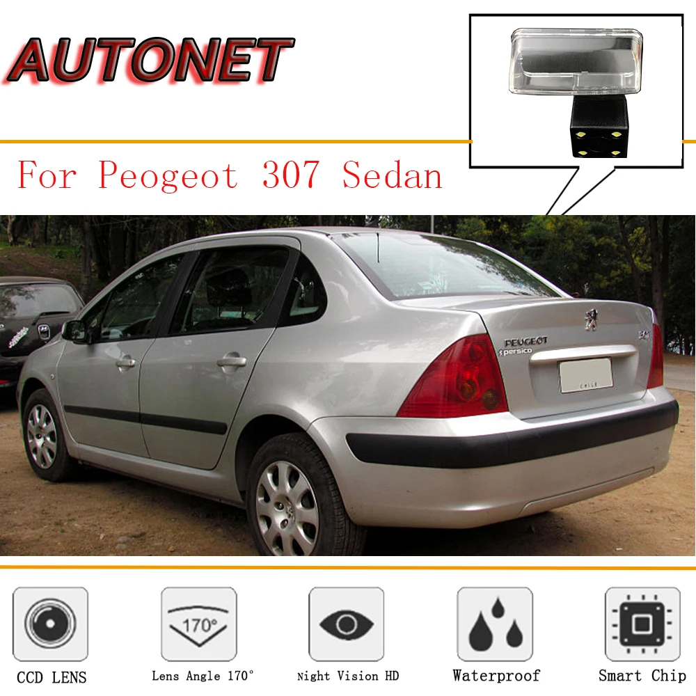 Автомобильная камера заднего вида для Peugeot 307 SW Sedan 407 CCD/резервная парковочная
