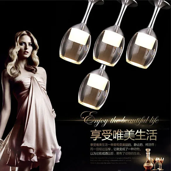 DHL Бесплатная доставка Акриловые Вино Стекло Книги по искусству Droplight