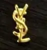 YSL 12mm gold 100 шт украшения для ногтей - Цвет: YSL 12mm gold