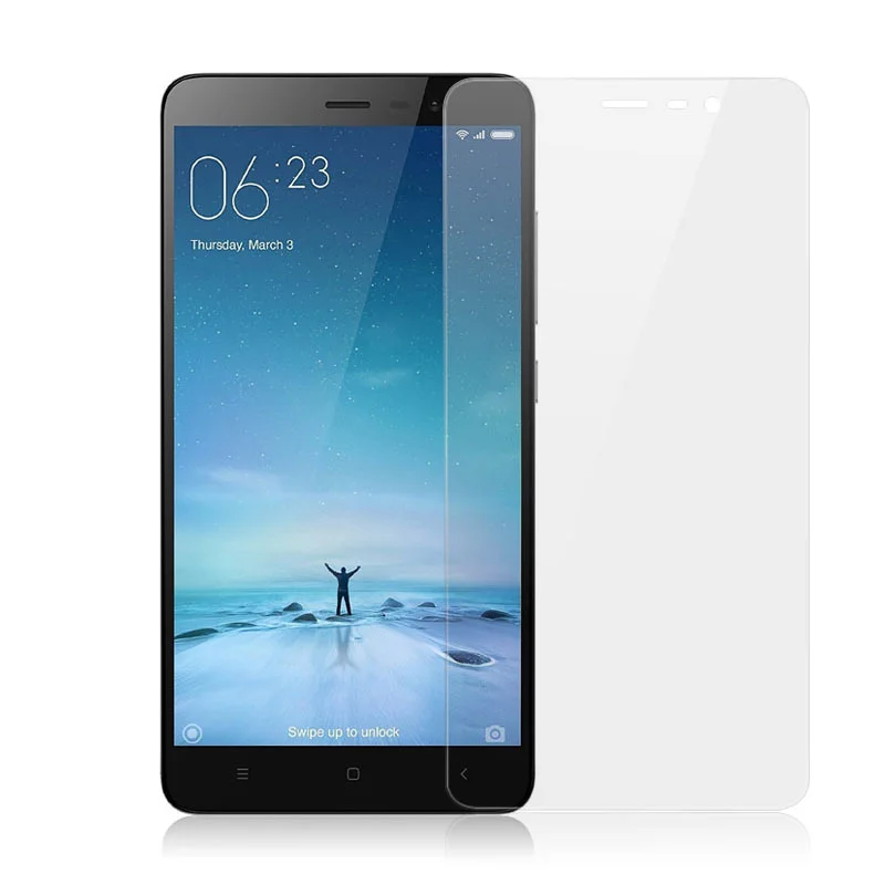 Защитное стекло 9H для Xiaomi Redmi note 3 2 шт./лот закаленное с полным покрытием защитная