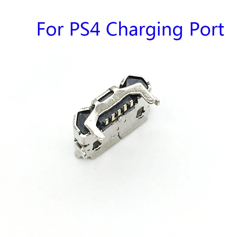 

20 шт., разъем питания для джойстика, Micro Usb, порт для зарядки данных для беспроводного контроллера PS4, разъем для зарядки