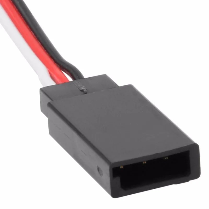 22AWG Silicone 10pcs/lot 100mm 10cm JR male to female Servo extension wire cable straight for plug connecting servos cables | Электроника