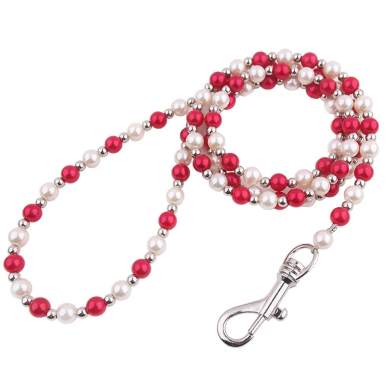 Акриловые бусины поводки для собак маленьких щенков прочные поводков бесплатная