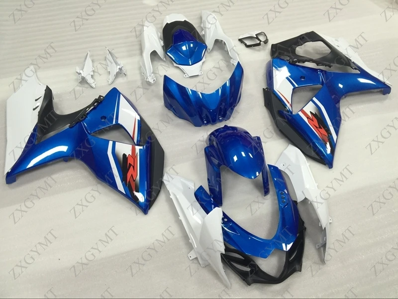 Кузов GSXR1000 2009 - 2015 K9 сине-белые тела Наборы для Suzuki 13 14 Abs обтекатель 11 12 лет |