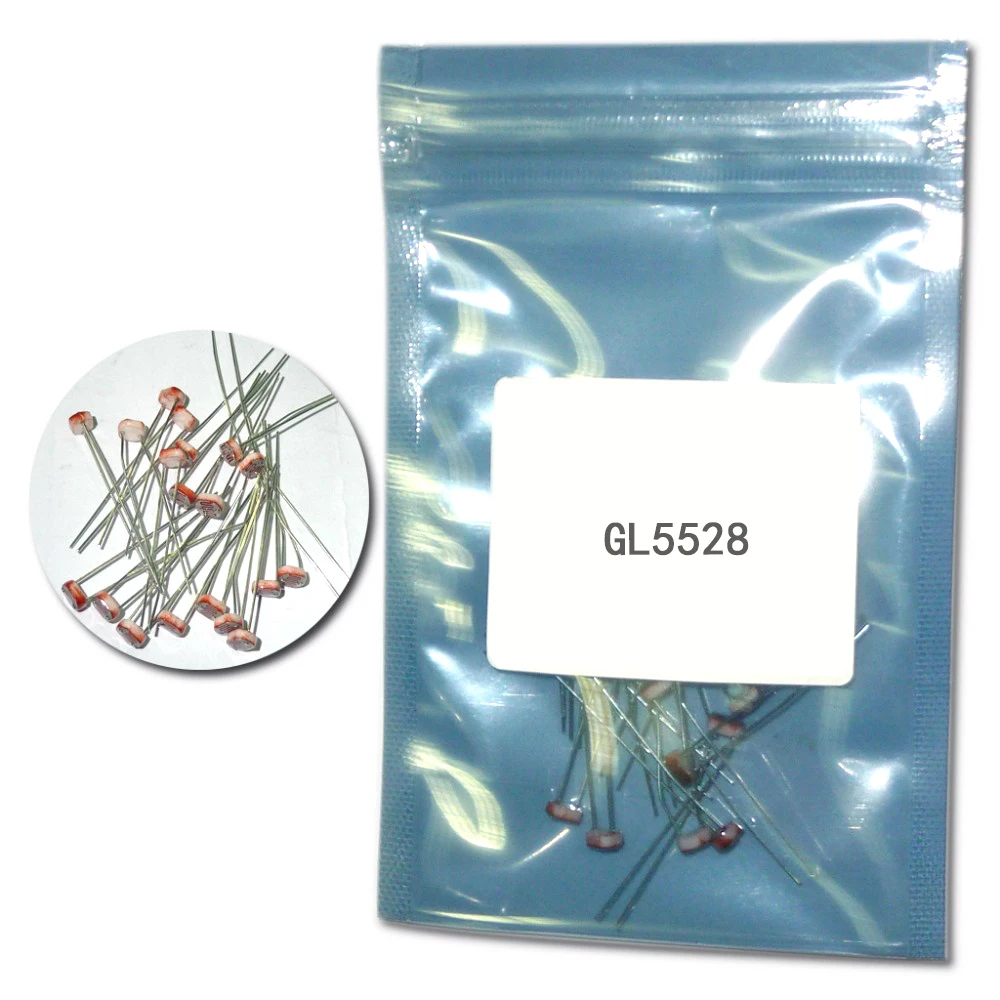 Фоторезистор 20 шт./лот фоторезистор GL5528 LDR 5528 DIP|photo resistor|ldr resistorresistor ldr |