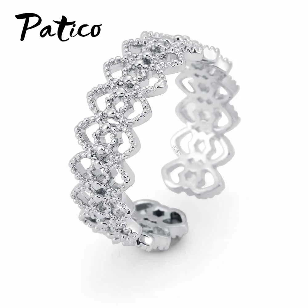 Женское кольцо из серебра 100% пробы с австрийским кристаллом | Украшения и