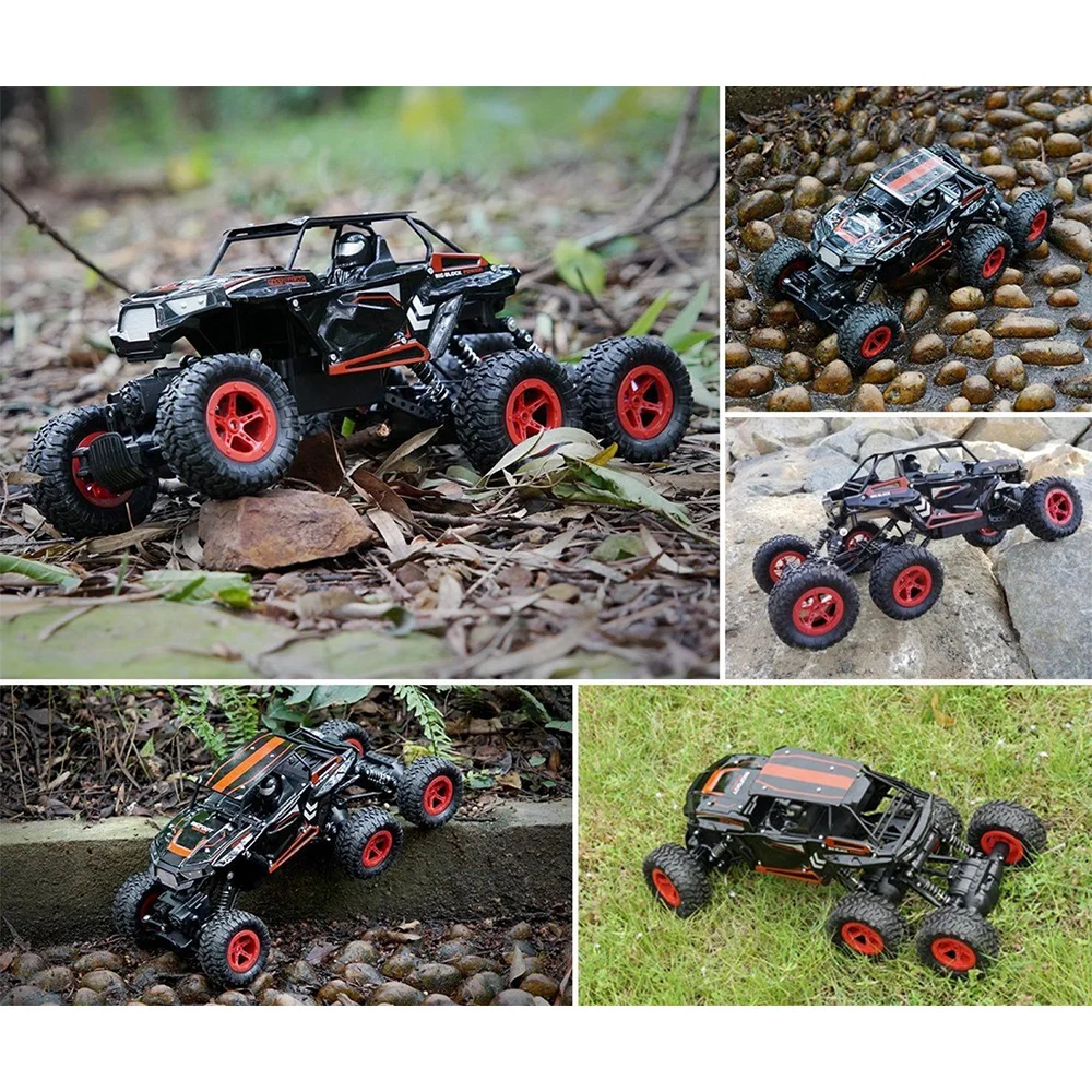 2,4G Rc автомобиль внедорожный грузовик альпинистский автомобиль сплав автомобиль гусеничный 6 WD портативный