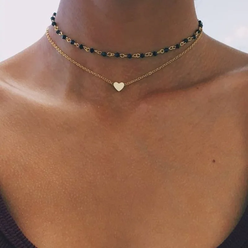 Новейшая мода ювелирные аксессуары Богемия смешанные цвета бисера цепи ожерелье