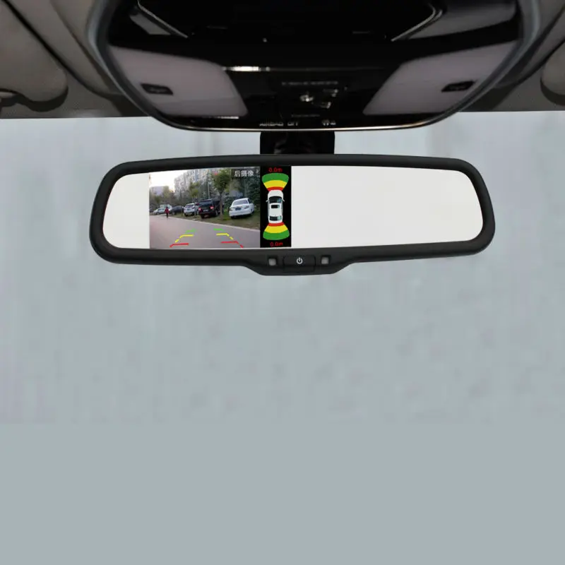 Автомобильная система датчиков для парковки 8 с резервной камерой и фронтальной