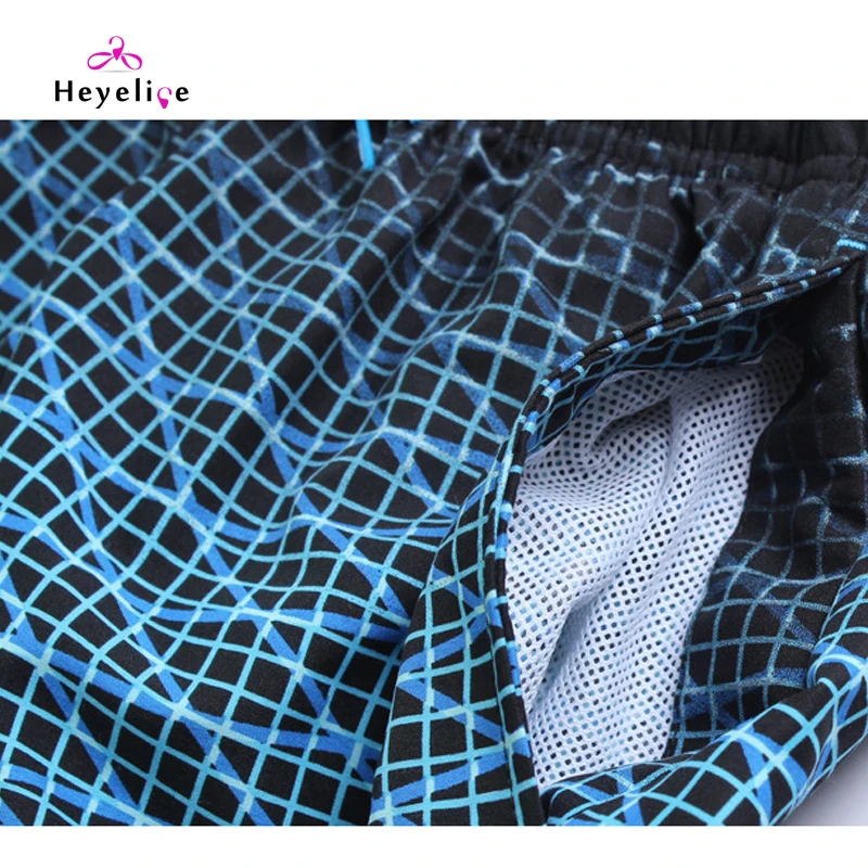 Шорты для серфинга быстросохнущие пляжа купания мужские синие | Спорт и