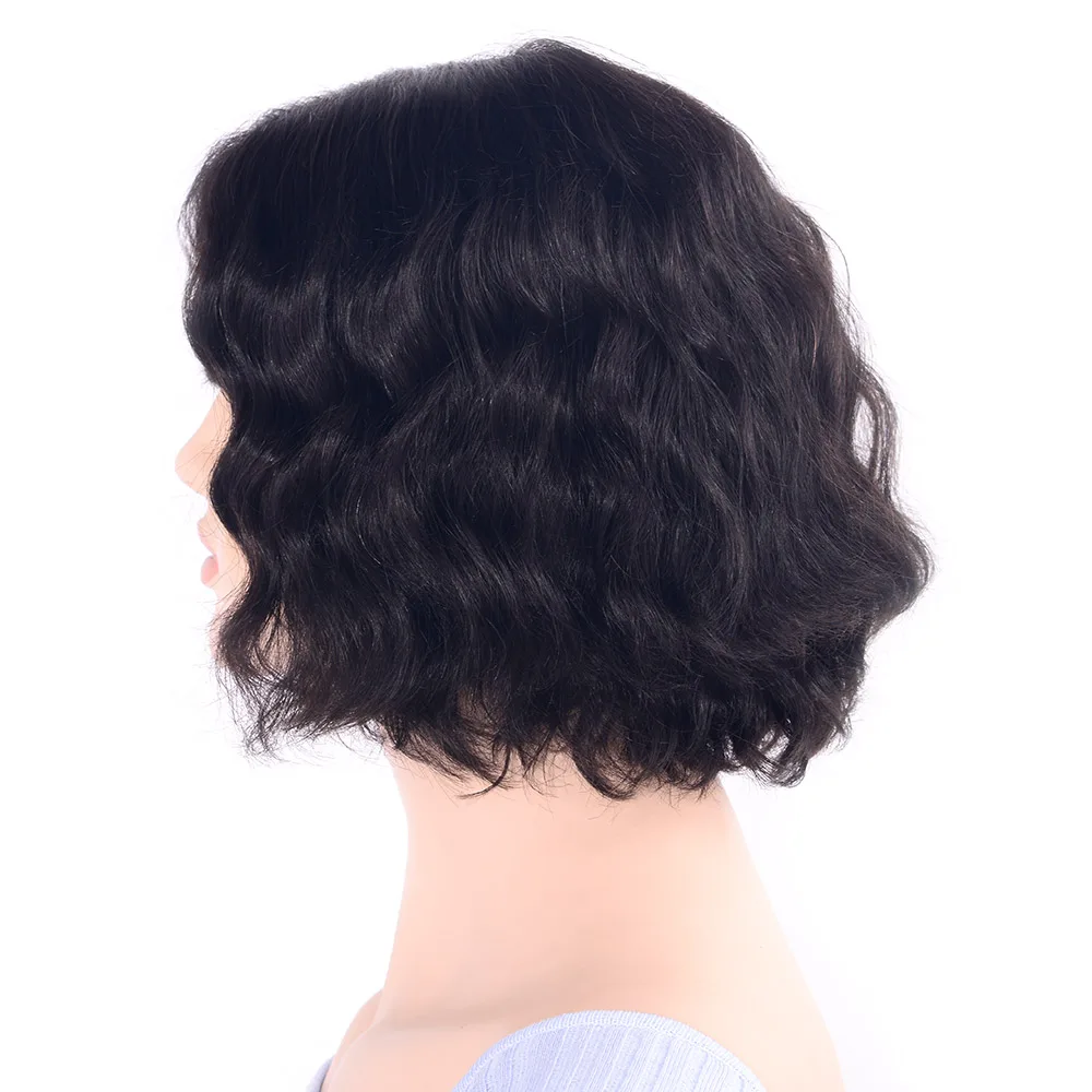 LADYSTAR Remy Передняя часть ручной работы человеческих волос парики натуральные