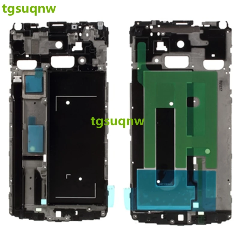 10 шт./лот LCD передняя рамка средняя Середина Пластина для Samsung Galaxy note 4 Note4 N910F N910A N910T