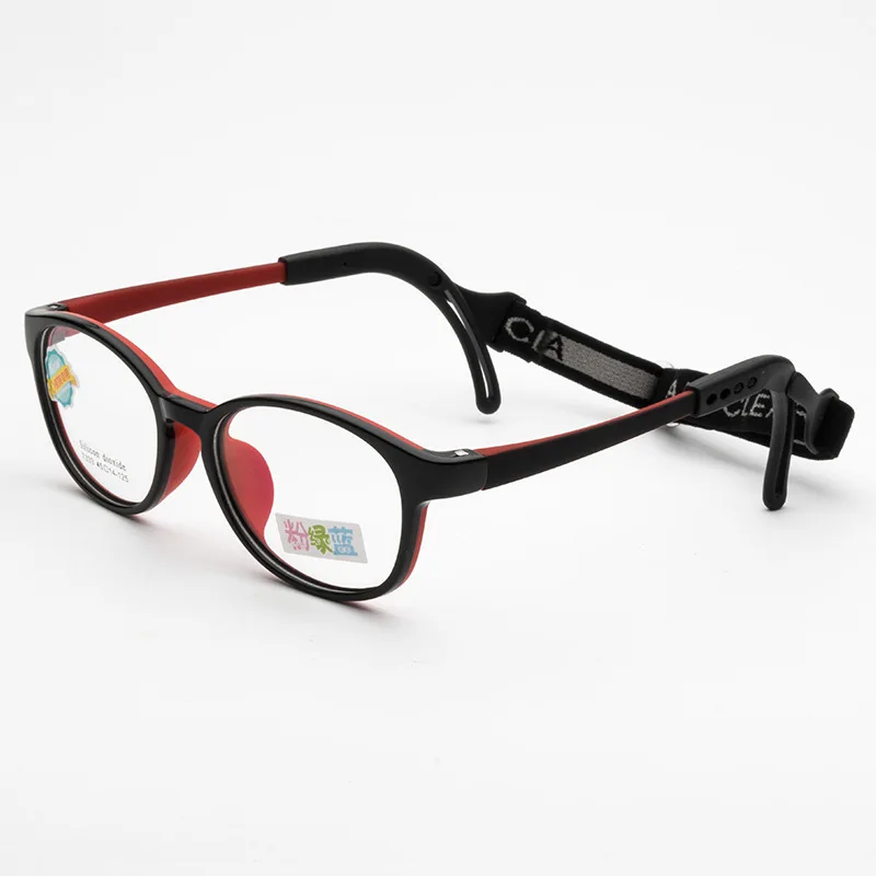 Детские спортивные очки Рамка Мягкий силиконовый чехол движение регулируемые ноги для студентов спортивные очки 333 - Цвет оправы: C16