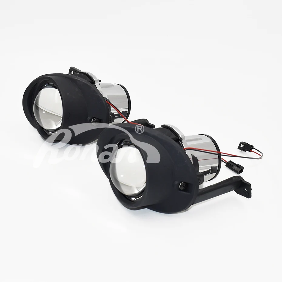 Ronan 2,5 дюймов противотуманная фара HID ксеноновый проектор Объектив для CADDY туристическое поло VENTO CITIGO VOLKSWAGEN H11 противотуманная фара автомобиль модифицированный