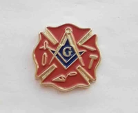 custom lapel pin wholesale 100pcs masonic lodge fireman fire service first responder lapel pin