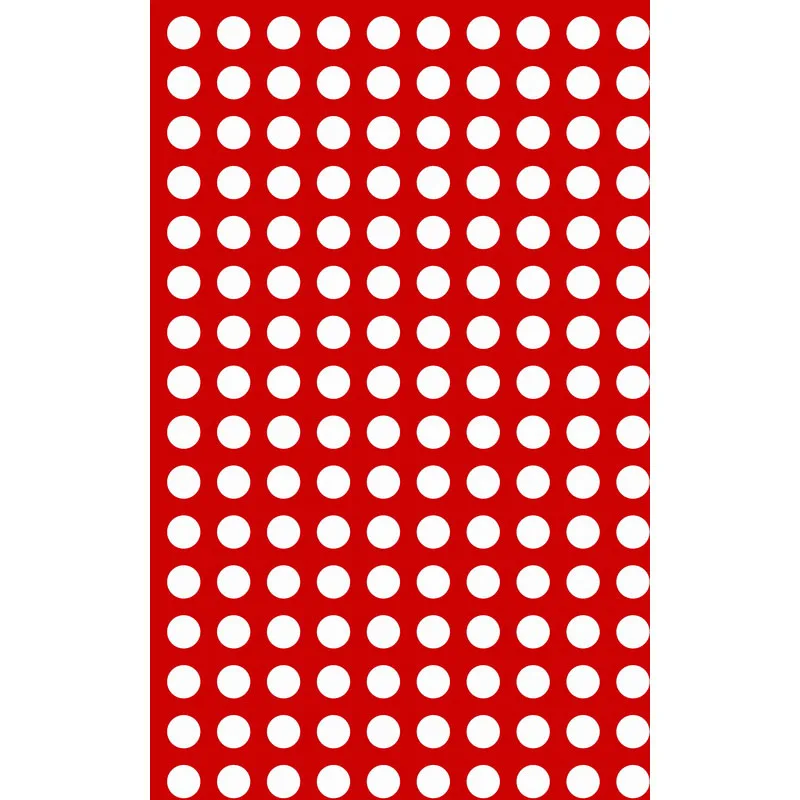 

5x7ft White Polka Dots Red Wall Custom Washable One Piece No Wrinkle Banner Photo Studio Background Backdrop Polyester Fabric