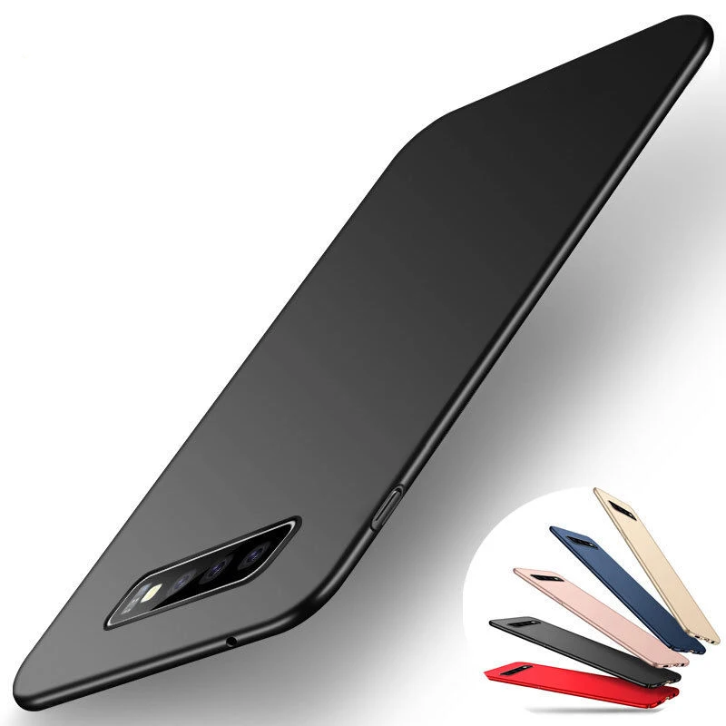 

Тонкий Противоскользящий жесткий чехол для Samsung Galaxy S20 FE S21 S22 Ultra S10e S10 Plus A51 A71 A12 A32 A42 A52 A72 Note 20, матовый чехол