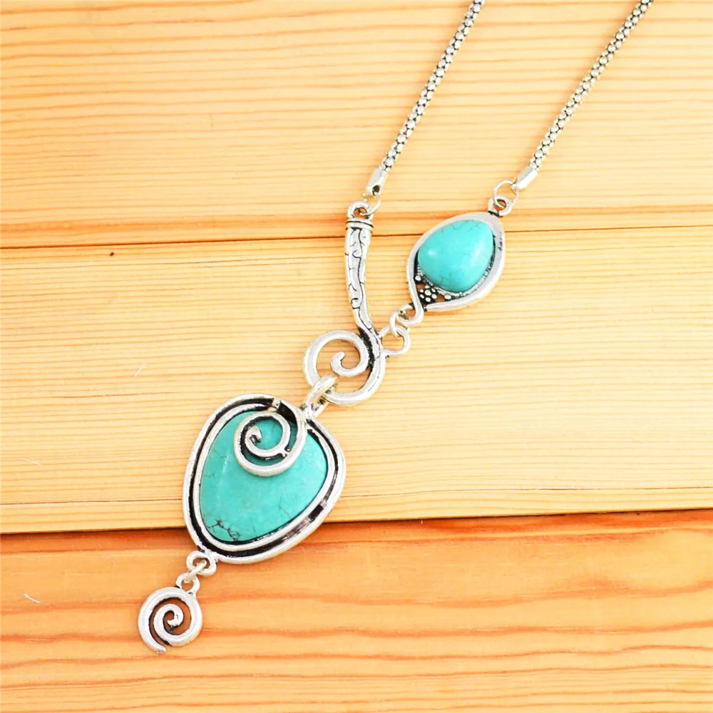 Улитка кулон &quotсердце камня Ювелирные наборы Цепочки и ожерелья Серьги для Для