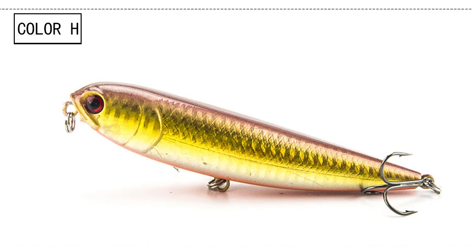 WALK FISH/1 шт., приманка-карандаш для ловли рыбы, 12 см, 22 г, искусственные жесткие приманки-гольян, приманки для ловли нахлыстом, воблеры