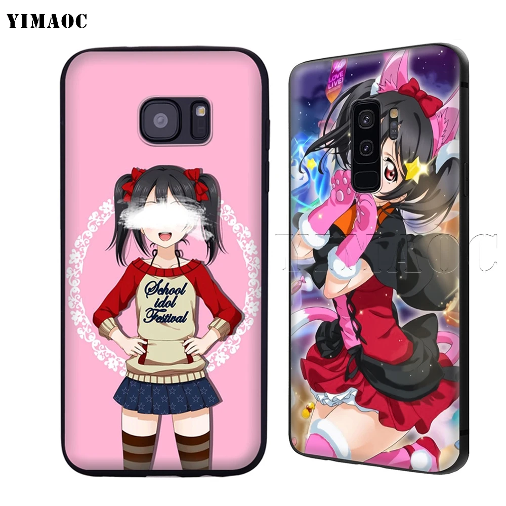Чехол YIMAOC Nico Yazawa для Samsung Galaxy A7 A8 A9 A10 A20 A30 A40 A50 A70 M10 M20 M30 S10e J6 Plus|Бамперы| |