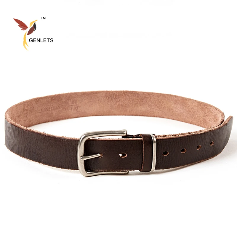 2017 Новый бренд Роскошный ремень мужские джинсовые кожаные ремни с пряжкой для