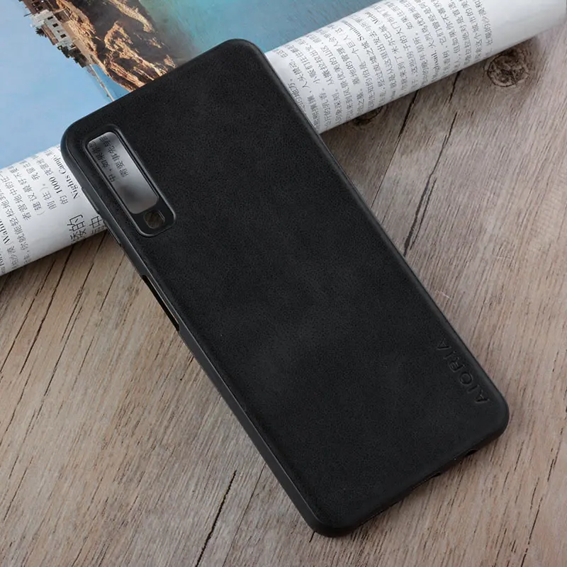 Чехол для Samsung Galaxy A5 A6 A7 A8 A9 Plus Star 2017 2018 coque роскошный винтажный кожаный чехол