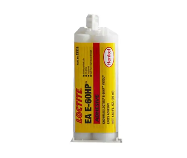 

Эпоксидный клей Loctite E-60HP 2:1 AB высокой прочности и высокой вязкости, белый эпоксидный клей 50 мл