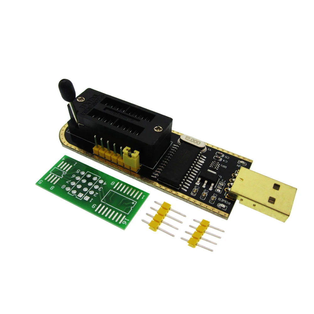 HAILANGNIAO 10 шт. CH340 CH340G CH341 CH341A 24 25 серия EEPROM Flash BIOS USB программатор с программным