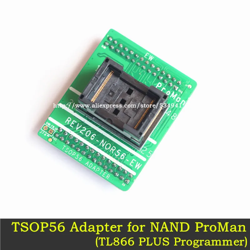 TSOP56 адаптер для профессионального программатора флеш памяти NAND ProMan/TSOP56
