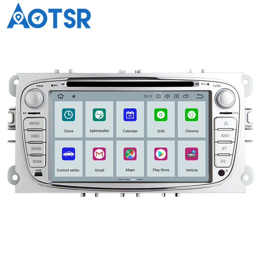 Android 9 0 Octa 8 Core 4 Гб + 32 ГБ Автомобильный DVD Плеер GPS Navi для Ford Mondeo S MAX Connect FOCUS 2 2008 2011