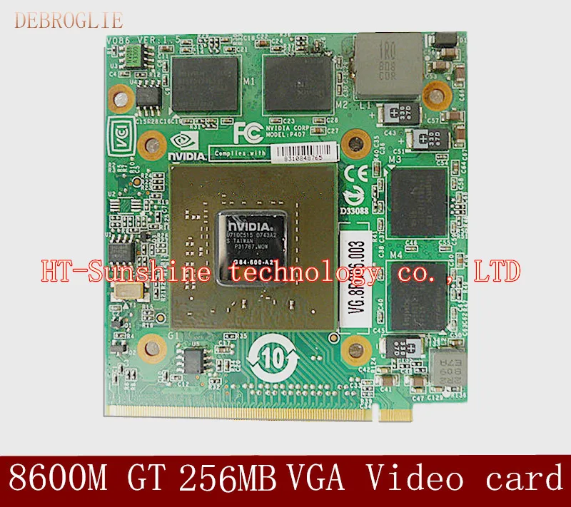 Видеокарта DEBROGLIE 8600M GT G84 256 Мб VGA версия PCB V086 VER 1 5 Acer 5920G 5520G 7720G 4720G 7250G 6920G 8920G