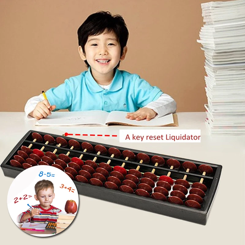 Abacus количество 13 колонок детские математические наклоняющиеся развивающие игрушки Soroban