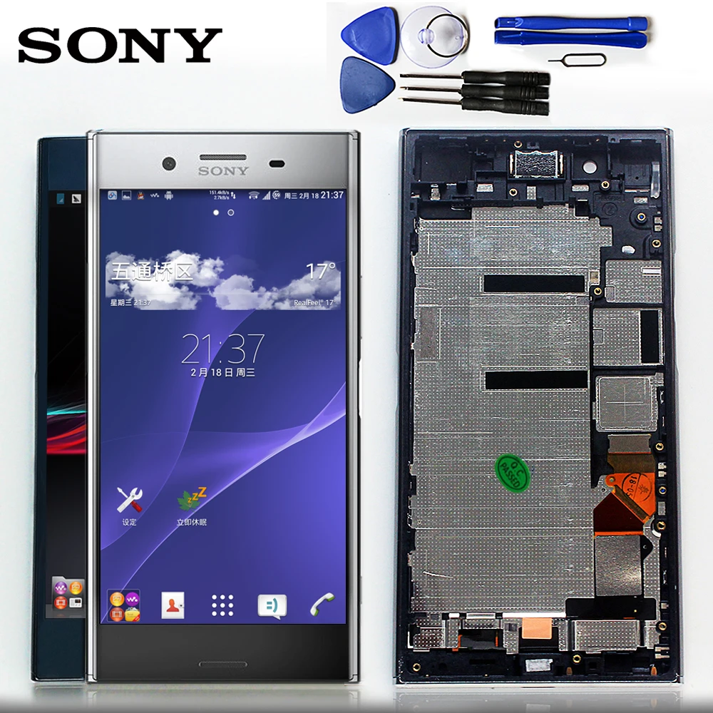 3840*2160 ЖК дисплей для sony Xperia XZP XZ Premium G8142 сенсорный экран 5 дюйма дигитайзер сборка